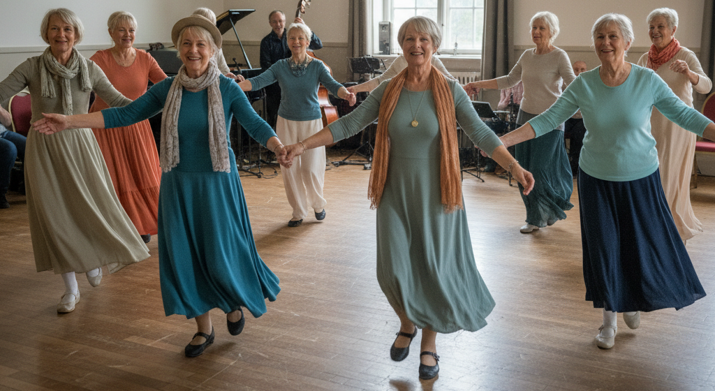 Group dance offers profound physical, mental, and social benefits